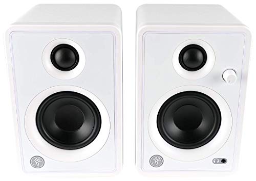 Mackie CR3-XBT White - Pair of White 3 inch Bluetooth Multimedia Monitors