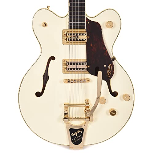 Gretsch G6609TG Players Edition Broadkaster Center Block Electric Guitar - Vintage White