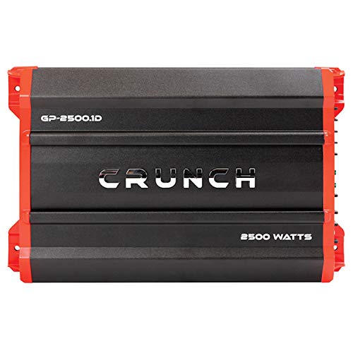 Crunch GP-2500.1 -  2500 Watts Mono Subwoofer Car Audio Amplifier