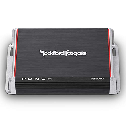 Rockford Fosgate PBR300X1 Punch 300 Watt Mono Boosted Rail Amplifier