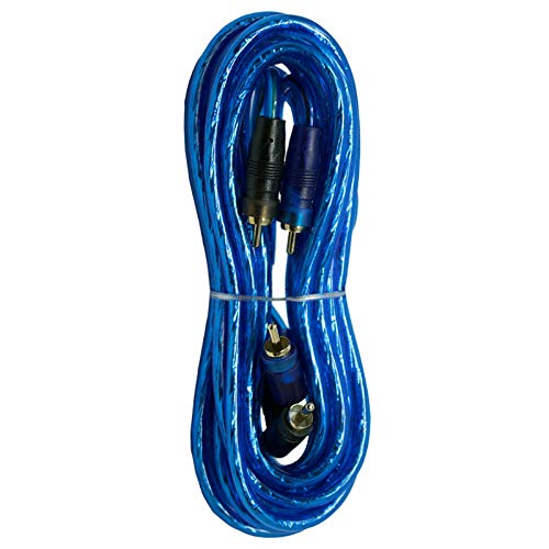 Audiobank Complete 0 Gauge 6000 Watts Car Amplifier Installation Power Wiring Kit Thick 17 Feet FT 0 Gauge Power 150A + 200A Fuse Included -Red