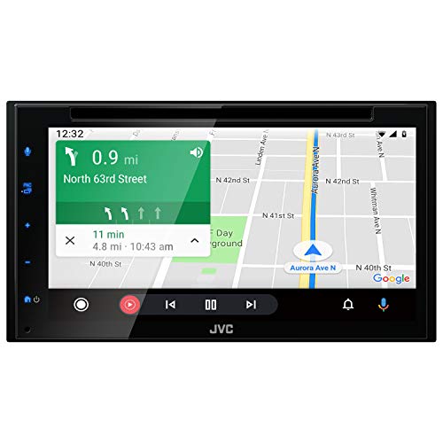 JVC KW-V66BT Apple CarPlay Android Auto DVD/CD Player w/ 6.8