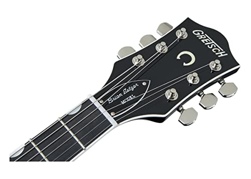 Gretsch G6120T Brian Setzer Signature Nashville Hollow Body Guitar - Black Lacquer