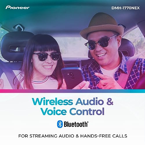 PIONEER CAR DMH1770NEX 6.8-inch Capacitive Touchscreen, Bluetooth, Back-up Camera Ready Android Auto, Apple CarPlay, SiriusXM-Ready - Multimedia Digital Media Receiver