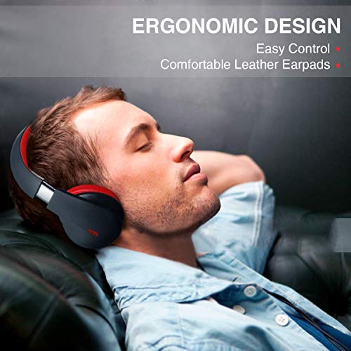 Ausdom AH2 - Wireless Bluetooth Over Ear Foldable Headphones
