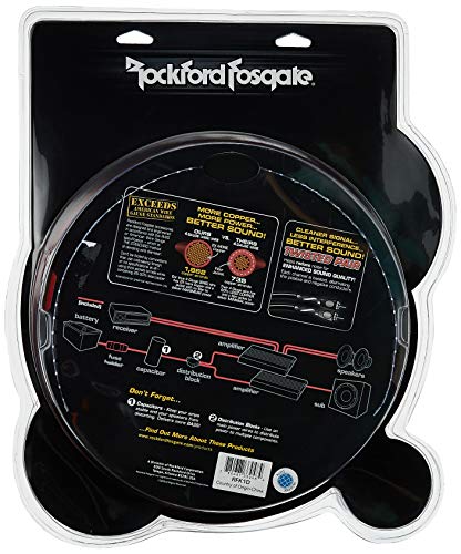 Rockford Fosgate RFK1D Dual Amp Complete Kit