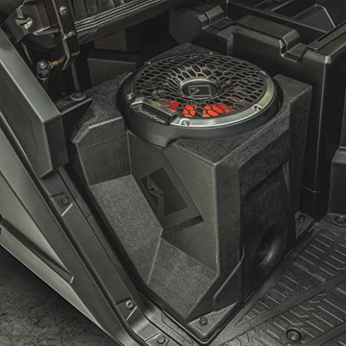 Rockford Fosgate RNGR18RC-STG5 Audio Kit: Ride Command Interface Adapter, 1500-Watt Amp, M2 Color Optix Multicolor LED Lighted Front Speakers & Subwoofer for Select Polaris Ranger Models (2018-2022)