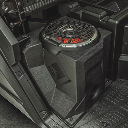 Rockford Fosgate RNGR18RC-STG6 Audio Kit: Ride Command Interface, 1500-Watt Amp, M2 Color Optix Multicolor LED Lighted Front, Rear Speakers & Subwoofer for Select Polaris Ranger Models (2018-2022)