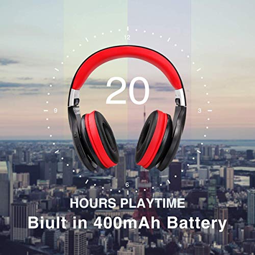 Ausdom AH2 - Wireless Bluetooth Over Ear Foldable Headphones