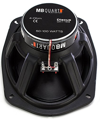 MB Quart DK1-169 Discus 2-Way Car Coaxial Speaker System