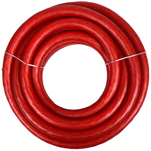 Complete 2000W to 6000W Gravity 4 Gauge Amplifier Installation Wiring Kit Amp PK2 4 Ga Red - for Installer and DIY Hobbyist - Perfect for Car/Truck/Motorcycle/RV/ATV