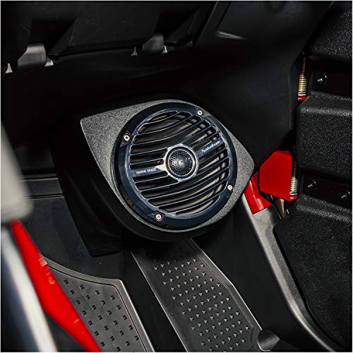 Rockford Fosgate YXZ-STAGE4 400 Watt Amplified Stereo, Front Lower Speaker, Subwoofer, and Rear Speaker Kit for Select 2016-2020 Yamaha YXZ Models