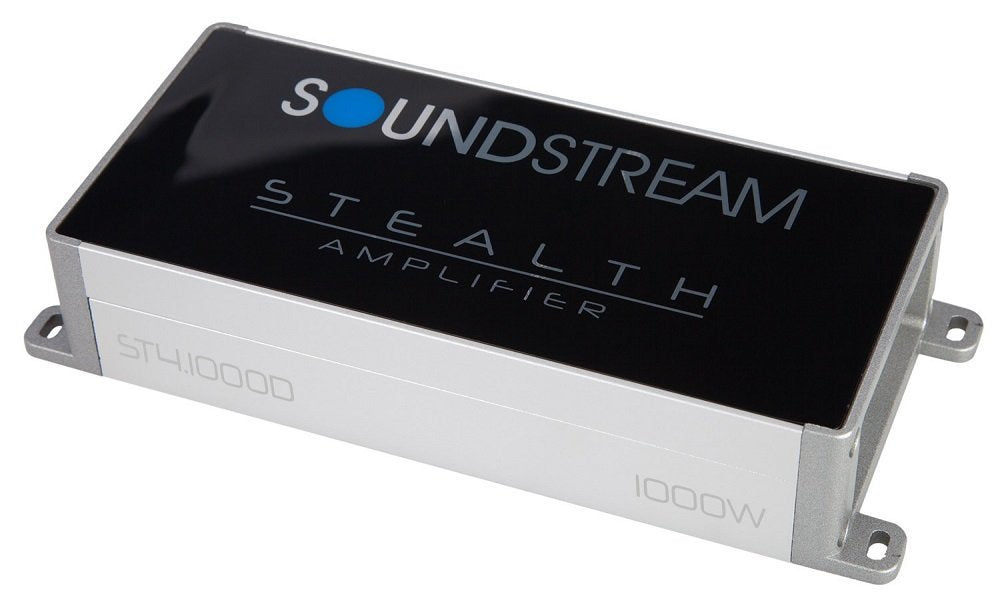 Soundstream ST4.10000D - Compact 4-Channel Car Amplifier 90WX4 - ST4.1000D