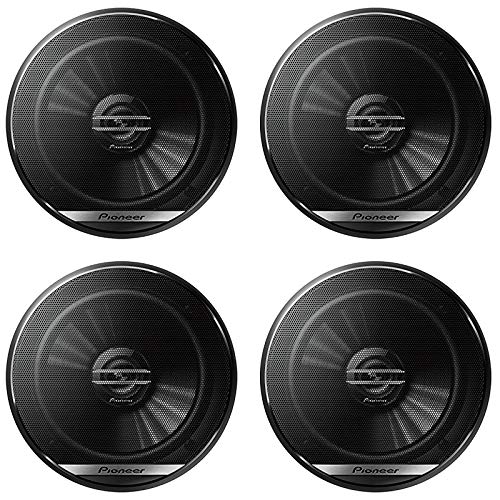 4 x Pioneer TS-G1620F 6.5-inch 2-Way Car Audio coaxial Speakers 6-1/2