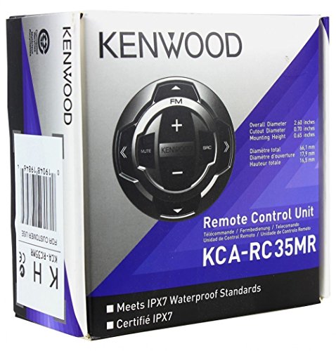 Kenwood KCA-RC35MR Wired Marine Remote Control for Marine Receivers with IPX7 Protection