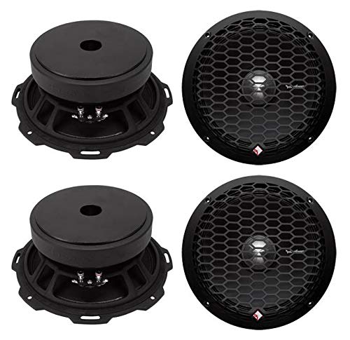 Rockford Fosgate 4 PPS4-8 8-Inch 1000 Watt 4-Ohm MidRange Car Stereo Speakers