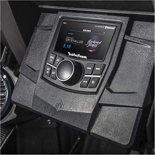 Rockford Fosgate PMX-2 Punch Marine Compact AM/FM/WB Digital Media Receiver 2.7