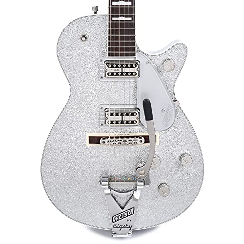 Gretsch G6128T-89 Vintage Select '89 Duo Jet Electric Guitar - Silver Sparkle