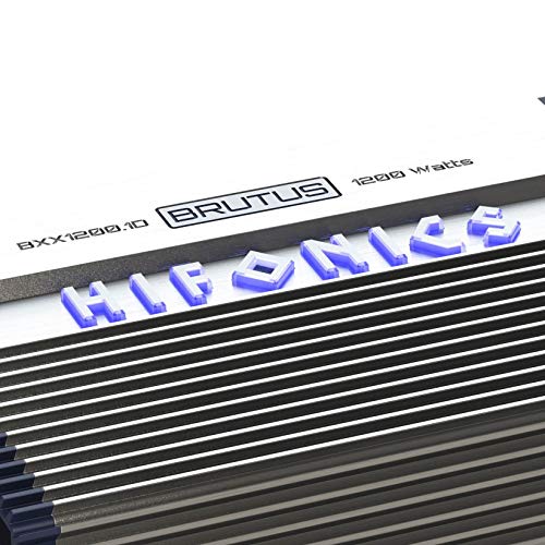 Hifonics BXX1200.1D - Brutus Class D 1200W RMS 1 Ohm Mono Car Subwoofer Amplifier