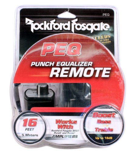 Rockford Fosgate PEQ Punch Equalization Remote for 2007 up Amps