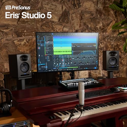 PreSonus Eris Studio 5 5.25-inch 2-Way Active Studio Monitors with EBM Waveguide