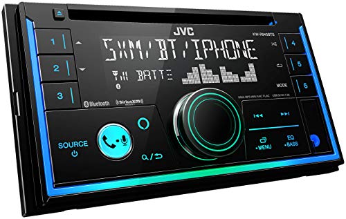 JVC KW-X840BTS/ KW-R940BTS Bluetooth Car Stereo Receiver with USB Port – AM/FM Radio, MP3 Player, Amazon Alexa Enabled - 1.5-line Display - Double DIN – 13-Band EQ