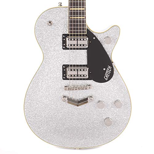 Gretsch G6229 Players Edition Jet BT Electric Guitar - Silver Sparkle