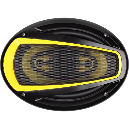 AUDIOTEK 1200W 6X9-Inch 4-Way Car Audio Coaxial Speakers System 6X9 Inches