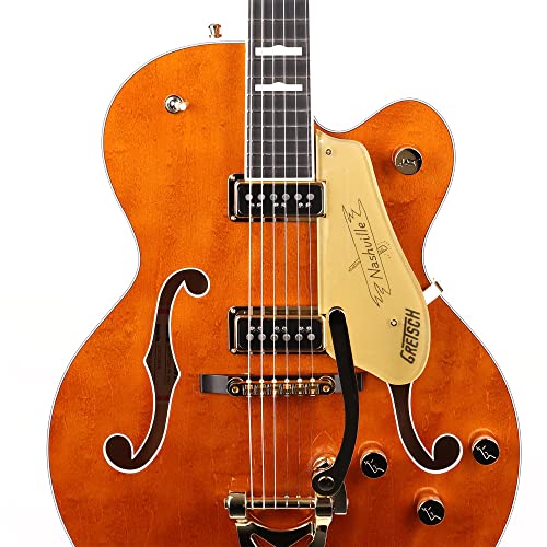 Gretsch G6120TG-DS Players Edition Nashville with Dynasonics and Bigsby - Roundup Orange