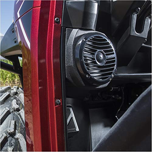 Rockford Fosgate RNGR-STAGE4 400 Watt Stereo, Front Lower Speaker, Rear Speaker, and Subwoofer Kit for Select 2015-2018 Polaris Ranger Models