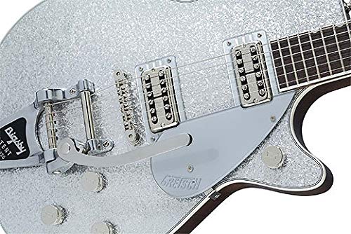 Gretsch G6129T Players Edition Jet FT Electric Guitar - Silver Sparkle