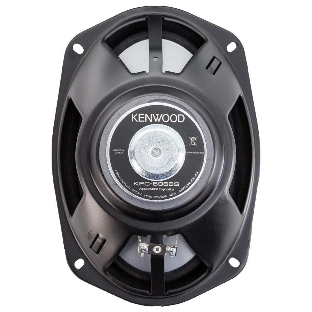 Kenwood KFC-6966S 6 x 9 Inch 400-Watt 3-Way Flush Mount Coaxial Car Speaker Easy Installation - Pair