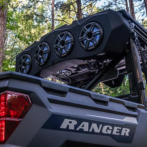 Rockford Fosgate RNGR18-CAPM2 Add-On Rear Audio Cap for Existing All-in-One Ranger Roof Audio Systems and Select 2018+ Polaris Ranger Models