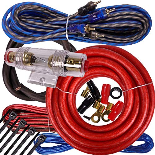 BLAUPUNKT AMP1404 Car Audio 4-Channel Amp Amplifier 1500 Watts Max Peak Power + 4X Audiobank AB-630 COAXIAL Speakers 6.5