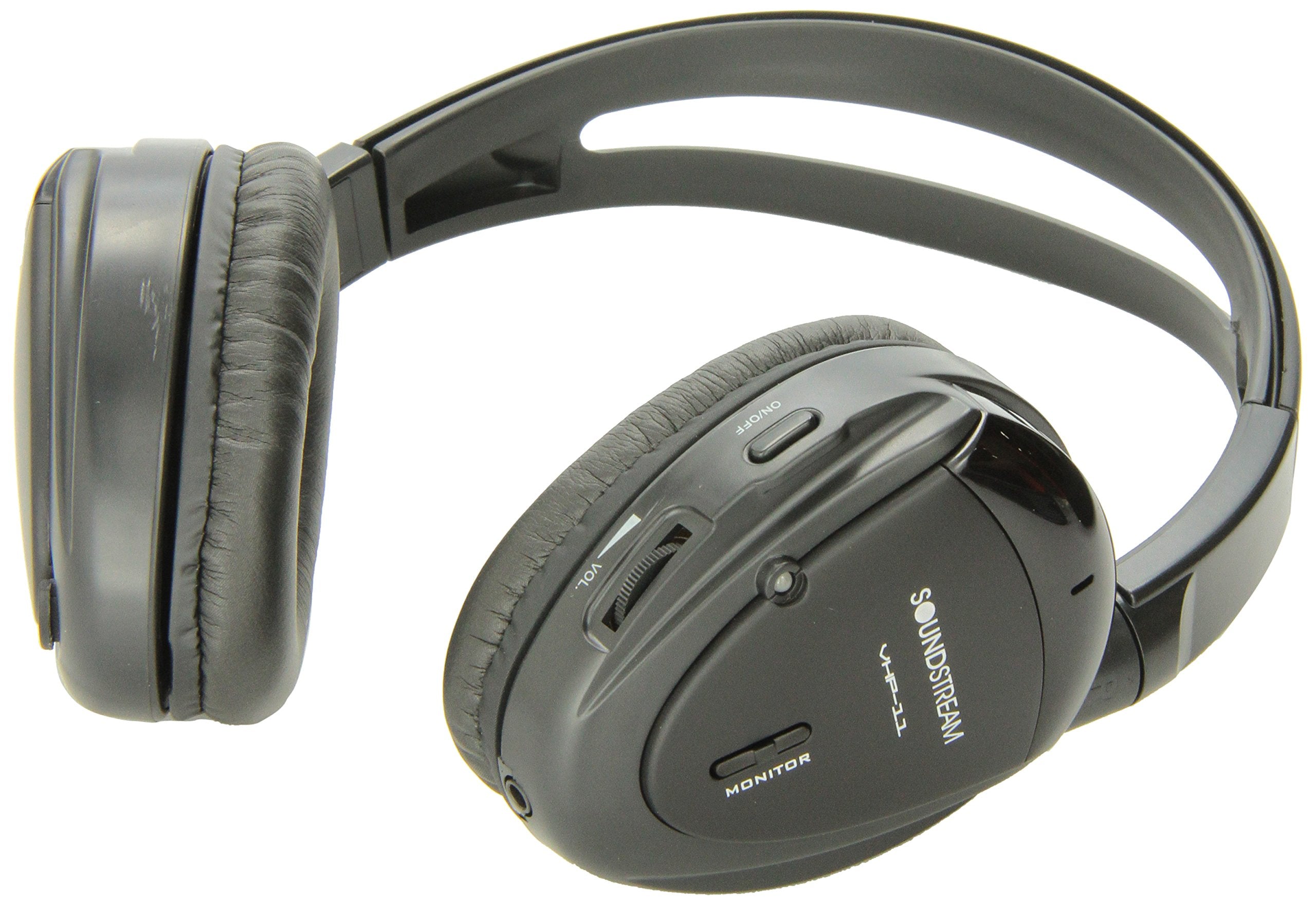 Soundstream VHP11 SingleChannel IR Foldable Headphones with Storage