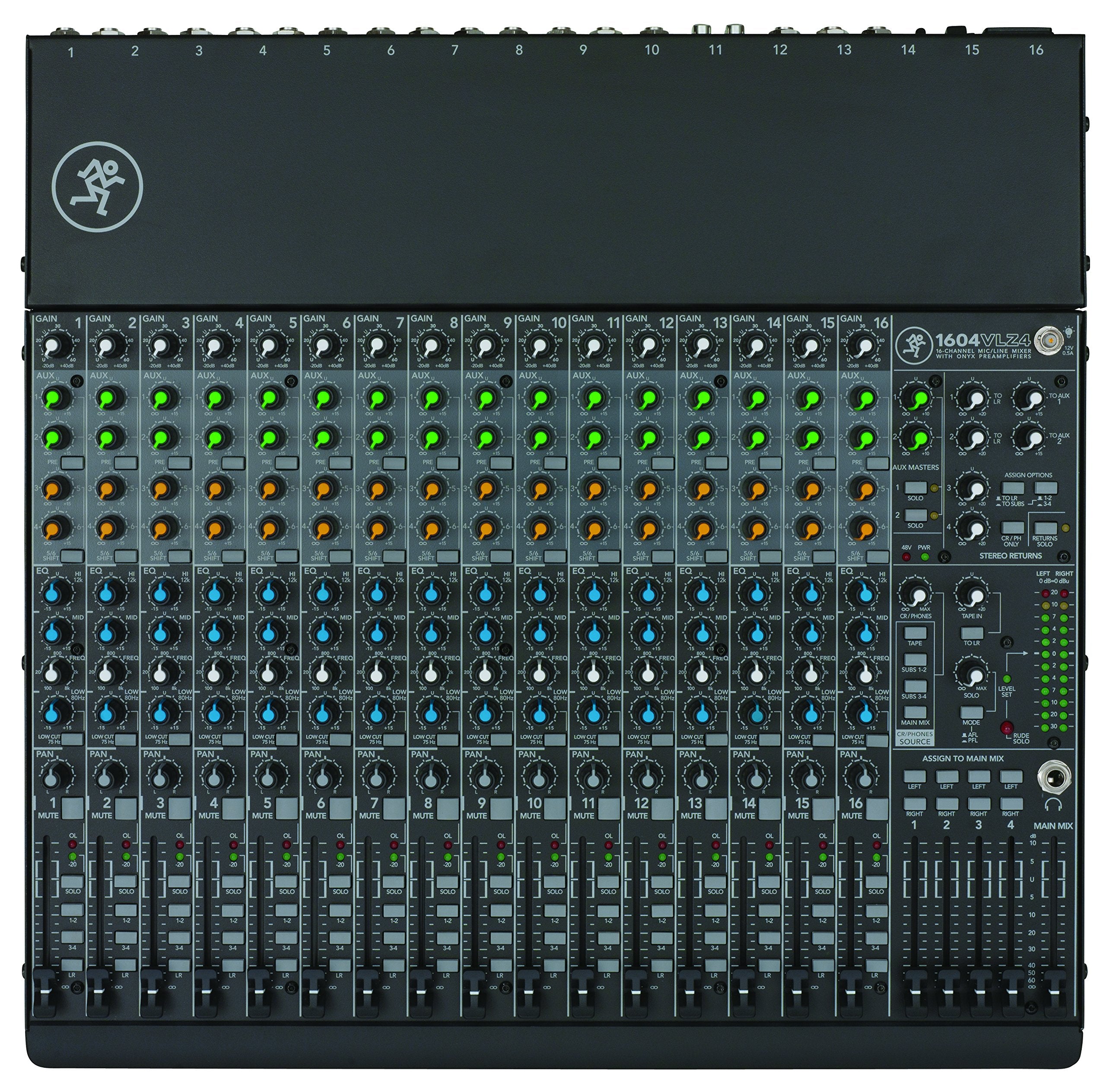 Mackie 1604VLZ4 - 16-Channel Compact Mixer